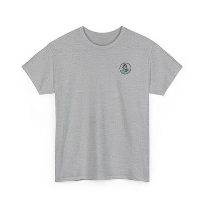 Mermaid Crocheting — American Traditional Tattoo Tee with Logo