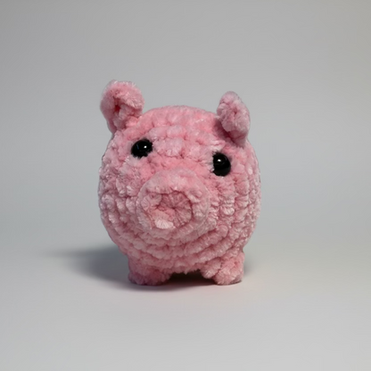 Mini-Pig Handmade Crochet
