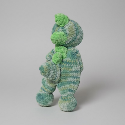 Unstuffy Dino Handmade Crochet
