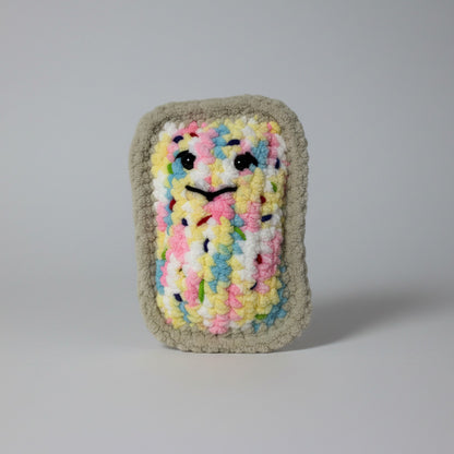 Cotton Candy Pop-Tart Plush Handmade Crochet