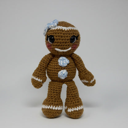 Mrs. Gingerbread Wintermint Handmade Crochet