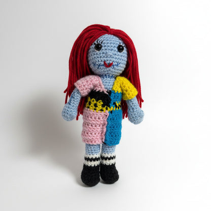 Sally Zombie Doll Handmade Crochet