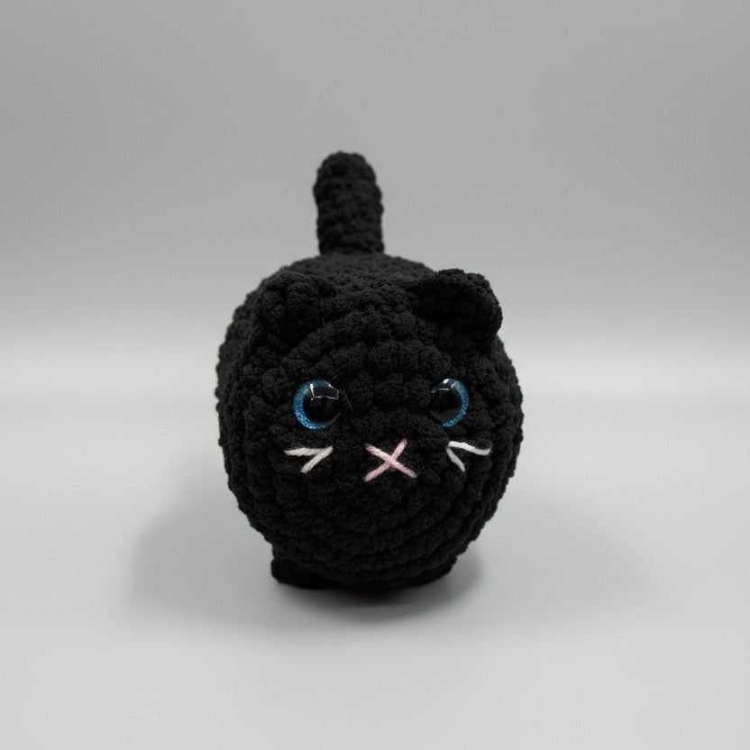 Midnight Loaf Cat Handmade Crochet