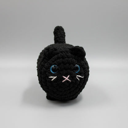 Midnight Loaf Cat Handmade Crochet
