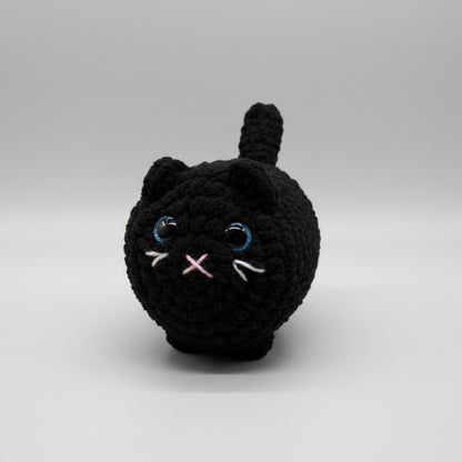 Midnight Loaf Cat Handmade Crochet