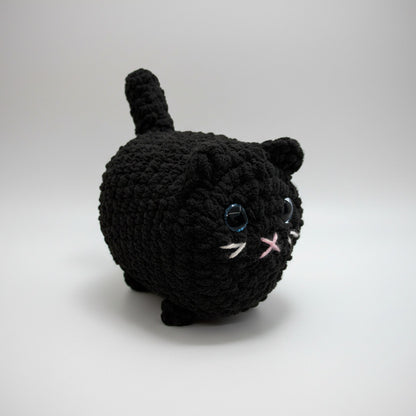 Midnight Loaf Cat Handmade Crochet