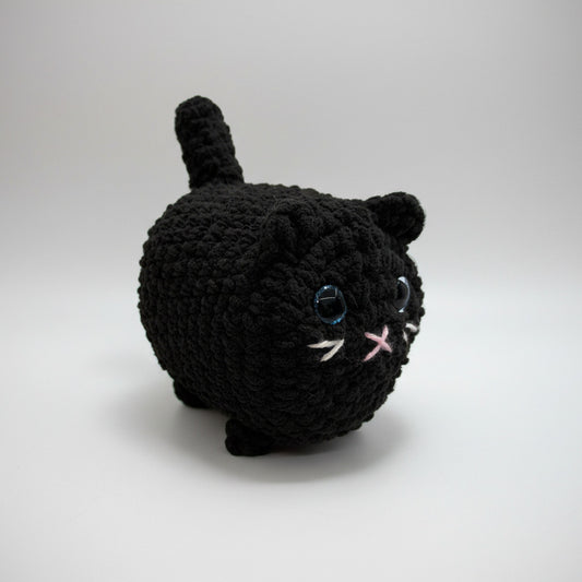 Midnight Loaf Cat Handmade Crochet