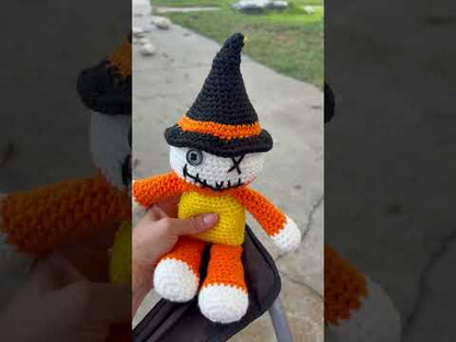 Voodoo CandyKorn Witch Handmade Crochet
