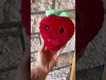 Happy Strawberry Handmade Crochet